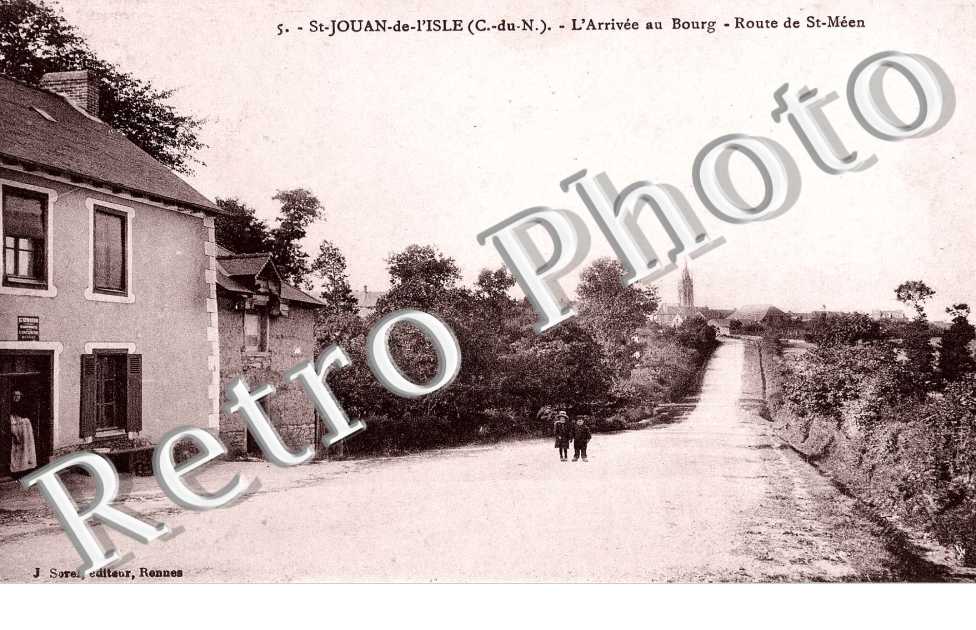l&#039;arrivee au bourg