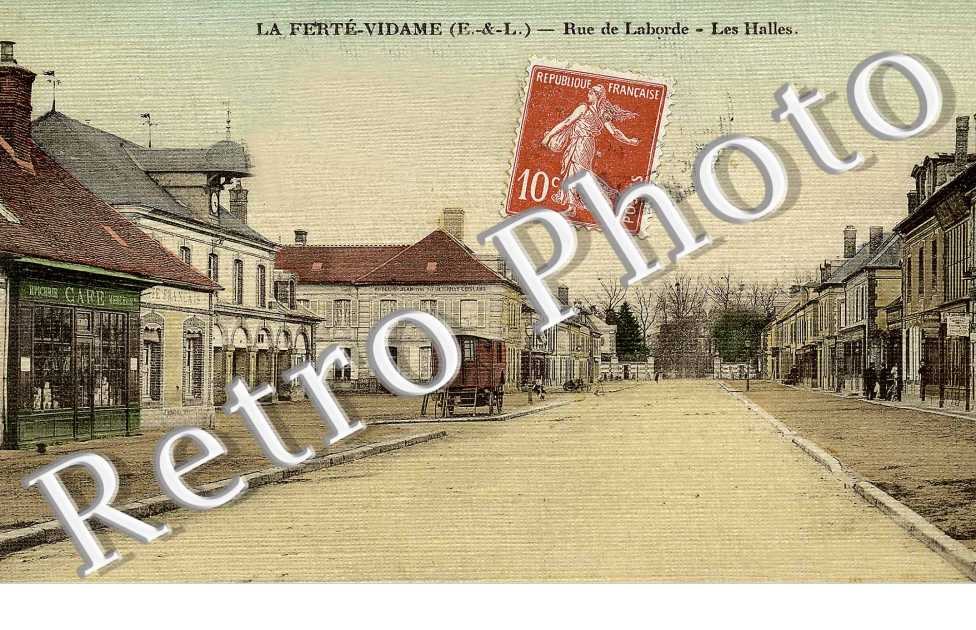 Rue de Laborde - les halles