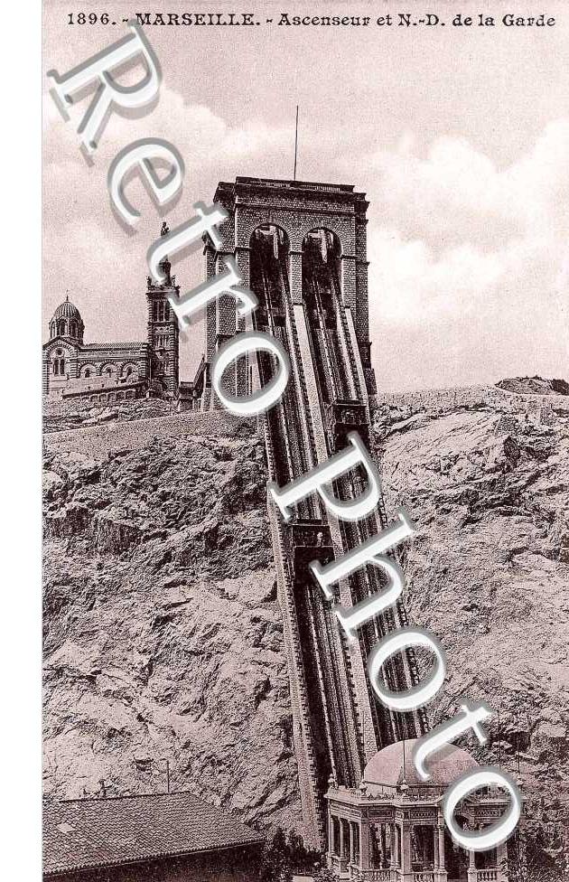 ASCENSEUR et Notre Dame de la Garde