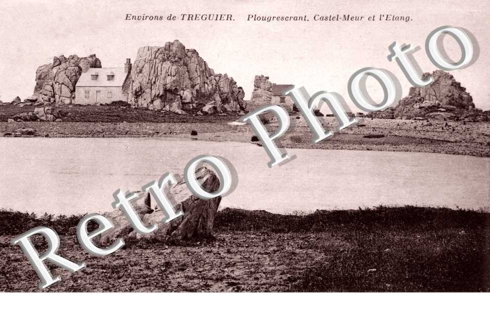 Castel Meur et l'etang