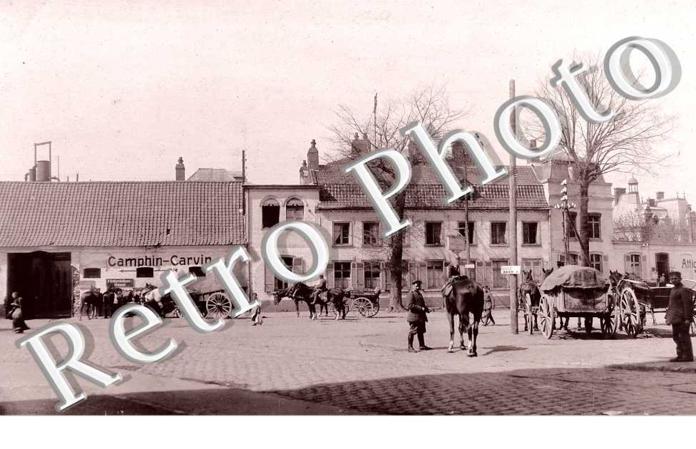  la place  - carte postale miliraire allemande 1917