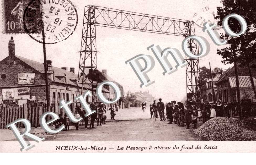 Le passage à niveau du fond de Sains