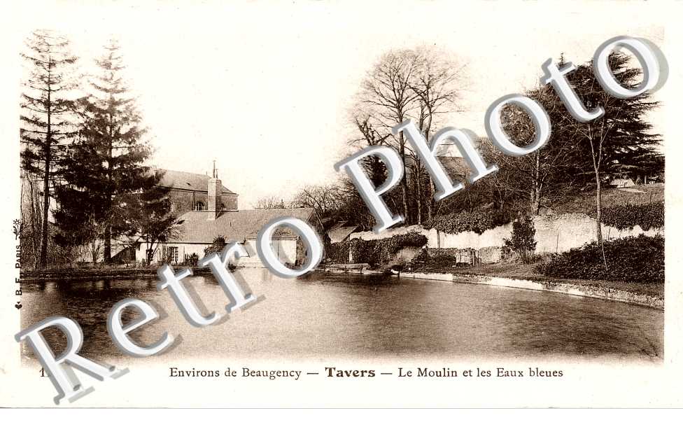 LE MOULIN ET LES EAUX BLEUS