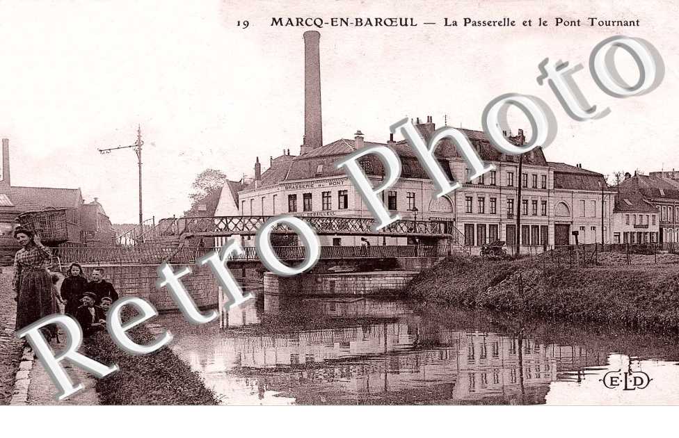 la passerelle et le pont tournant