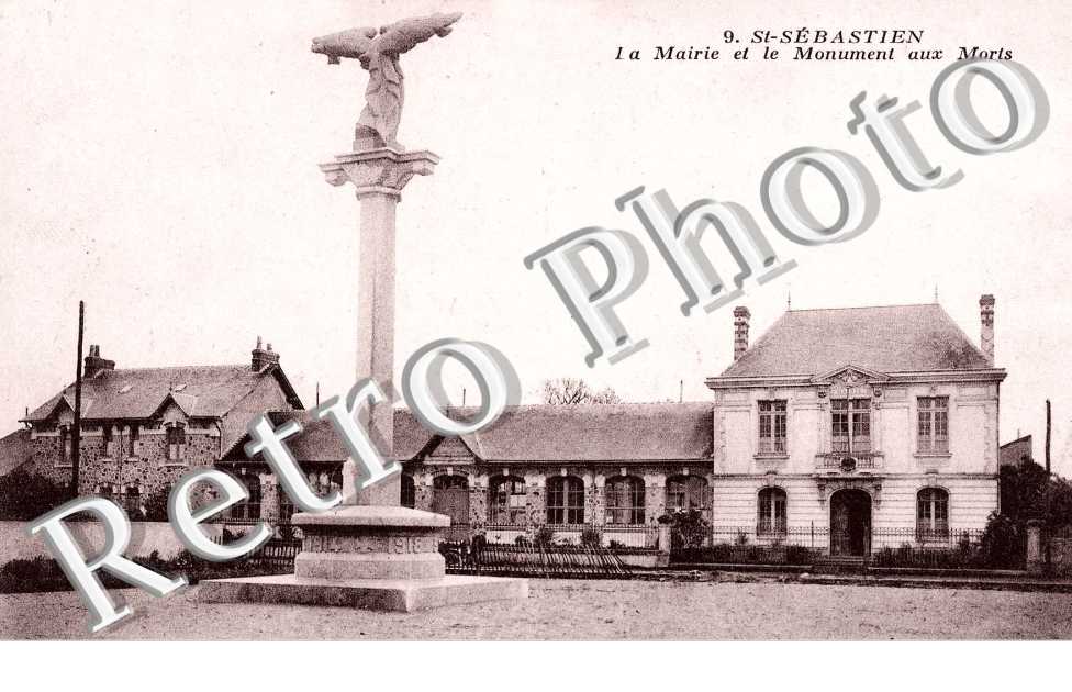 la mairie et le monument aux morts