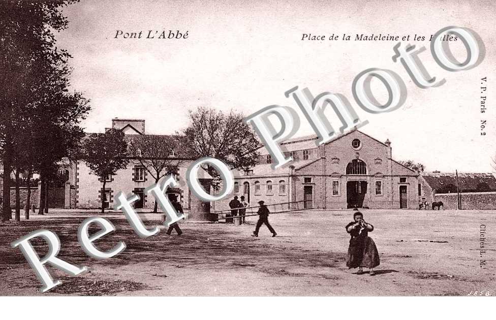 place de la madeleine et des halles