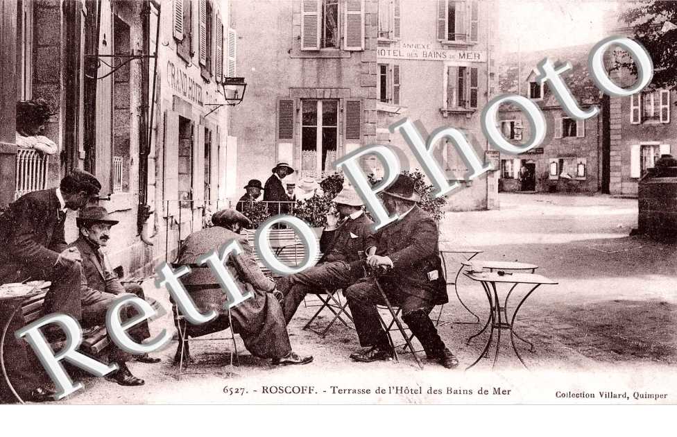 terrasse de l&#039;hotel des bains de mer