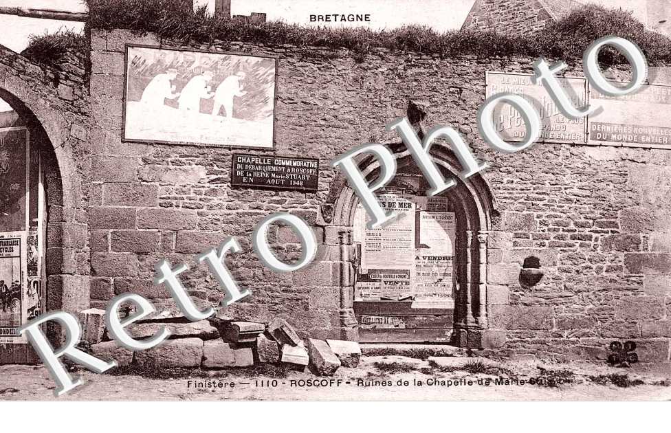 ruines de la chapelle Marie Stuart