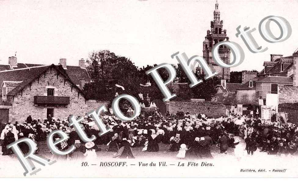 vue du Vil Fete Dieu