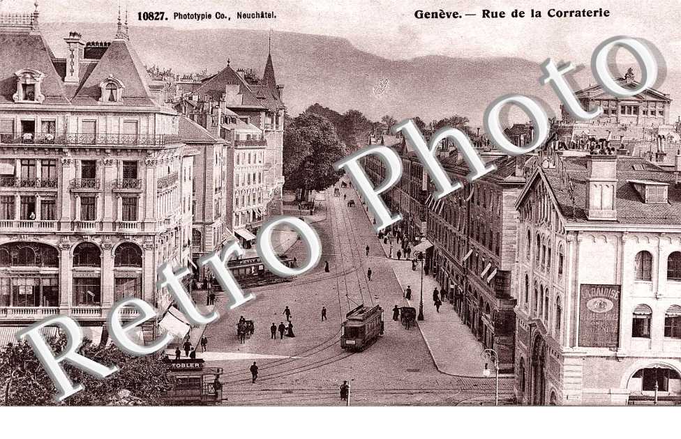 Rue de la Corraterie.