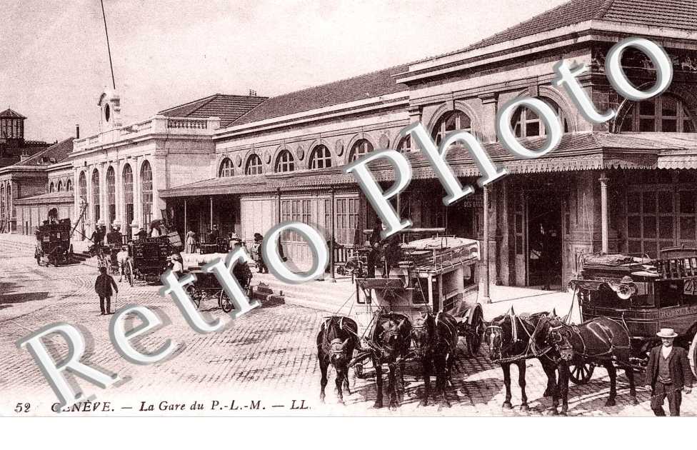 La Gare du PLM.