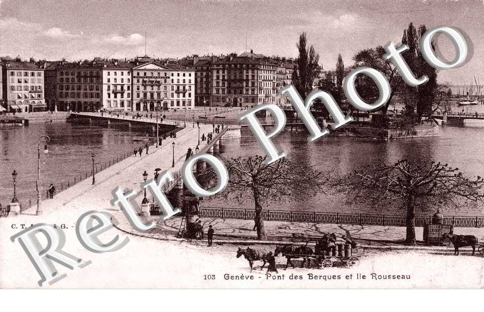 Pont des Barques et Il Rousseau.