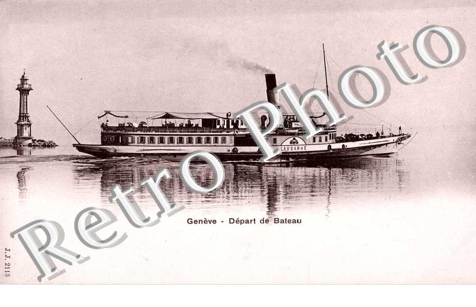 Depart de bateau