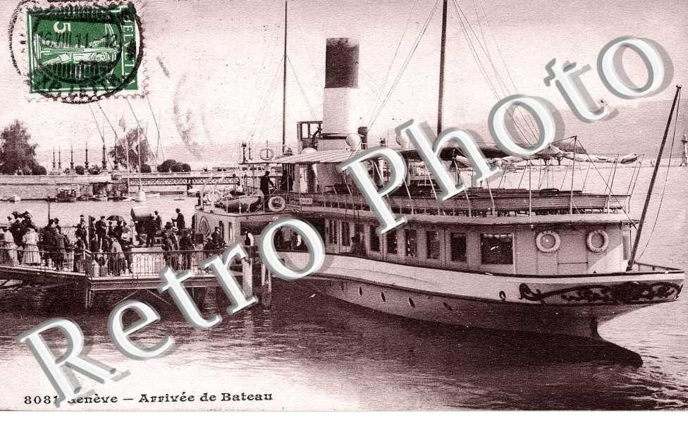 Arrivee de bateau