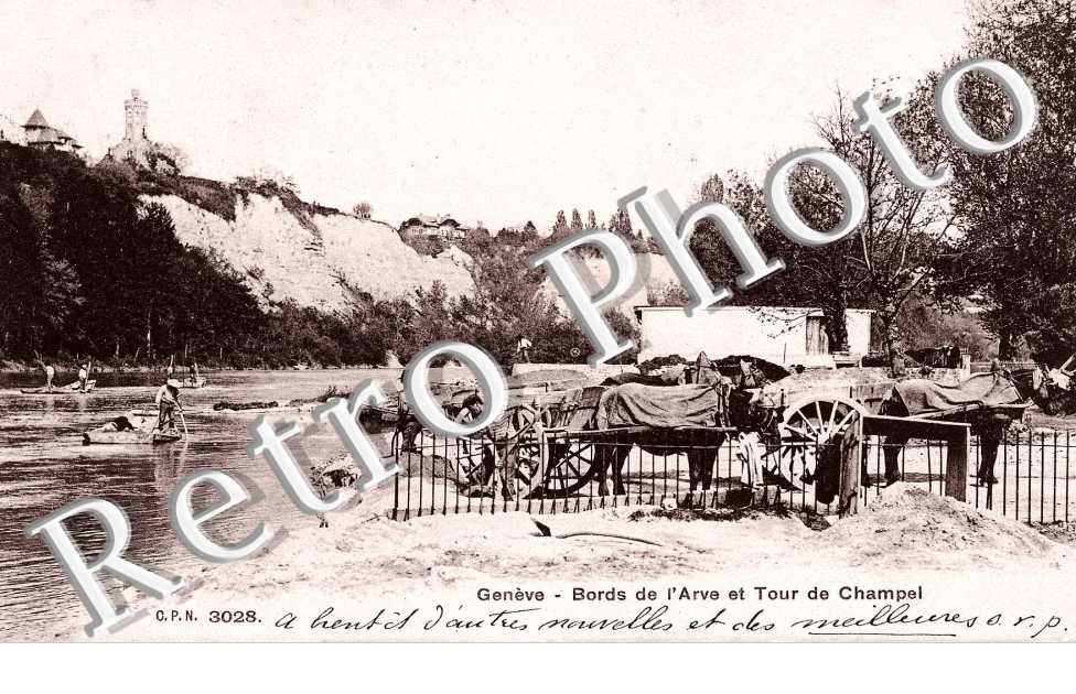 Bords de l&#039;Arve et Tour de Champel