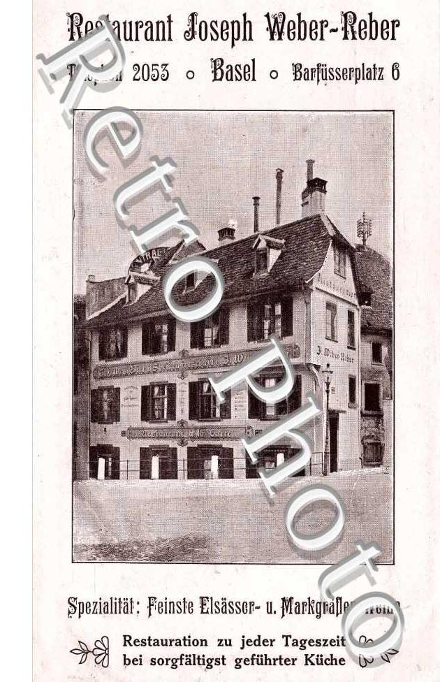 Restaurant Joseph Weber Reber.