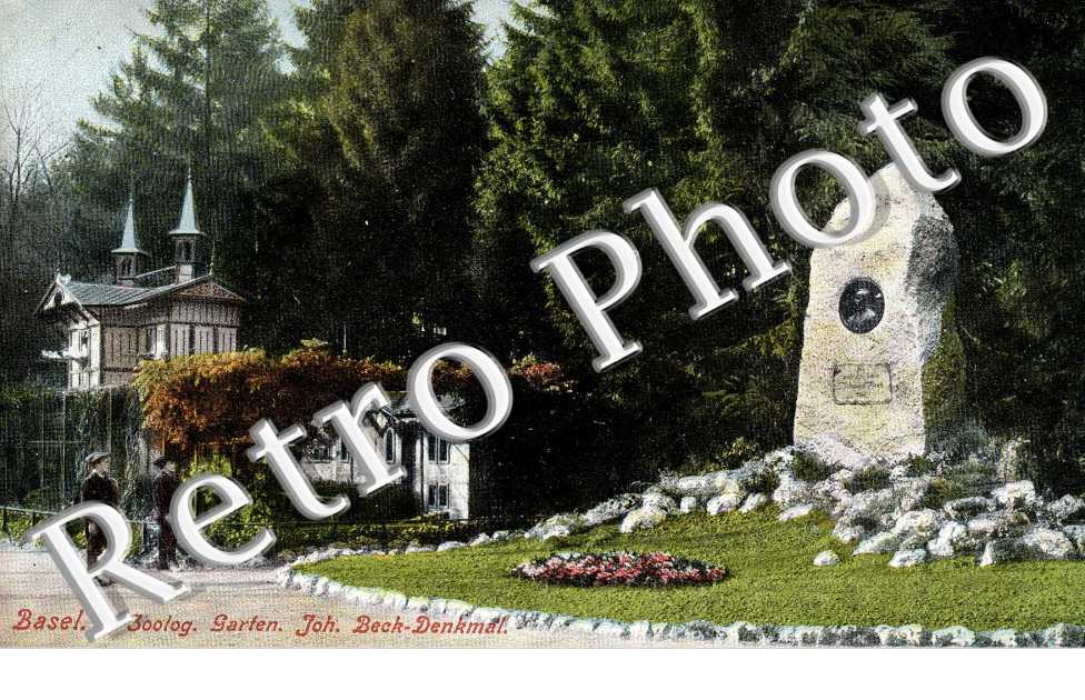 Zoolog Garten, Joh Beck Denkmal