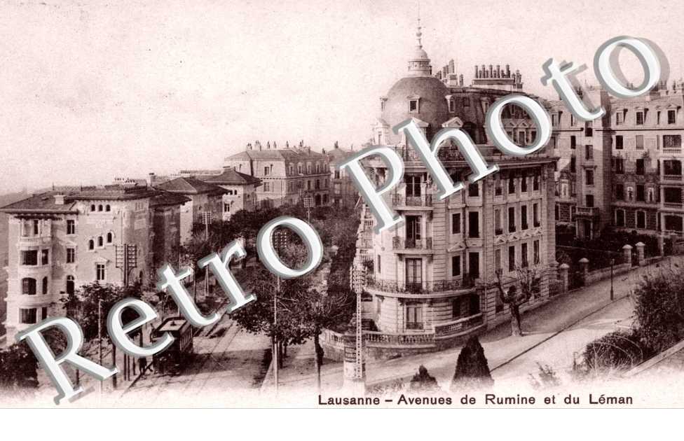 Avenues de Rumine et du Leman