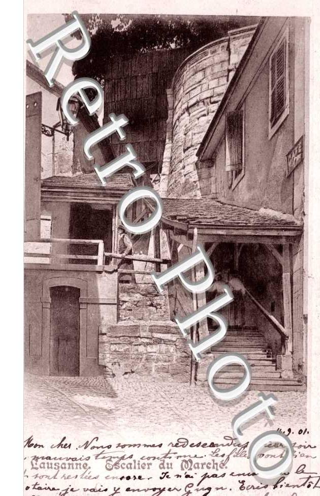 Escalier du marche