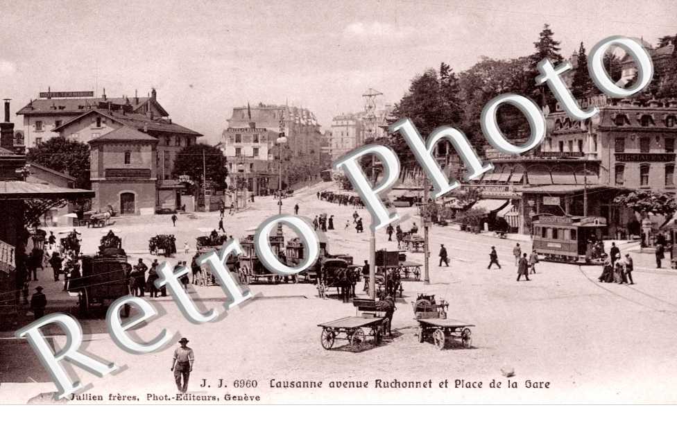 Avenue Ruchonnet et Place de la Gare