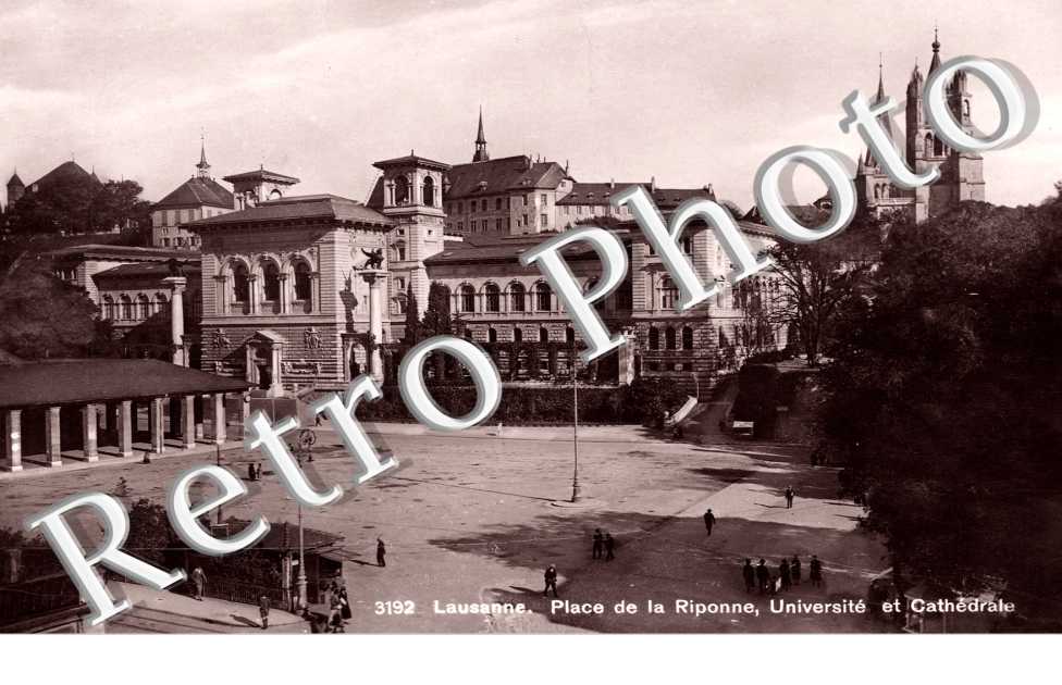 place de la Riponne et Universite