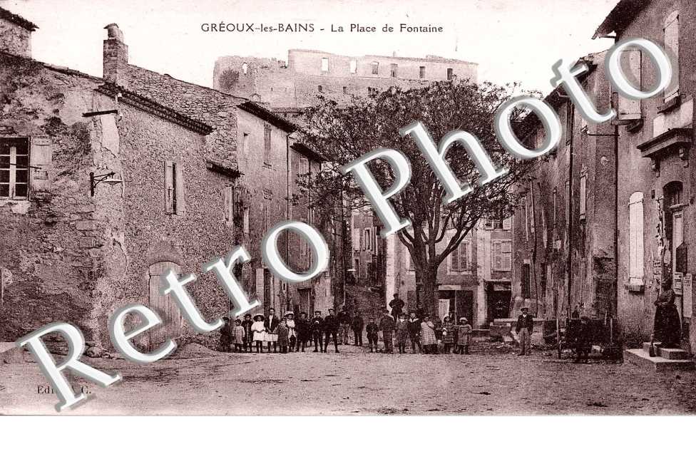 la place de la fontaine