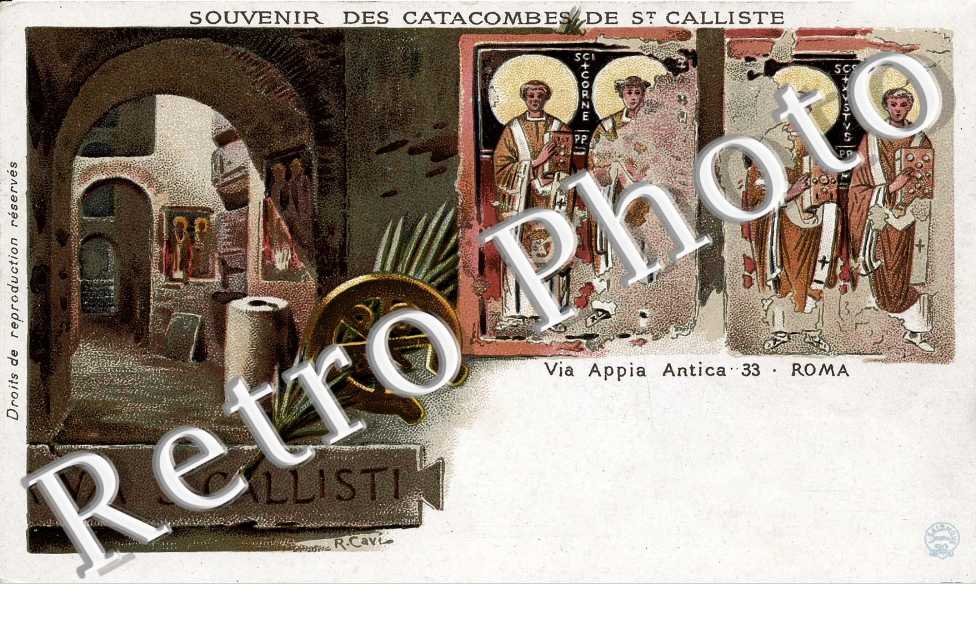 Souvenir des catacombes de St calliste