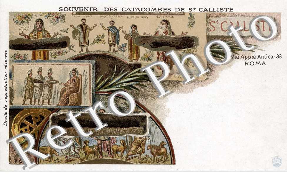 Souvenir des catacombes de St calliste