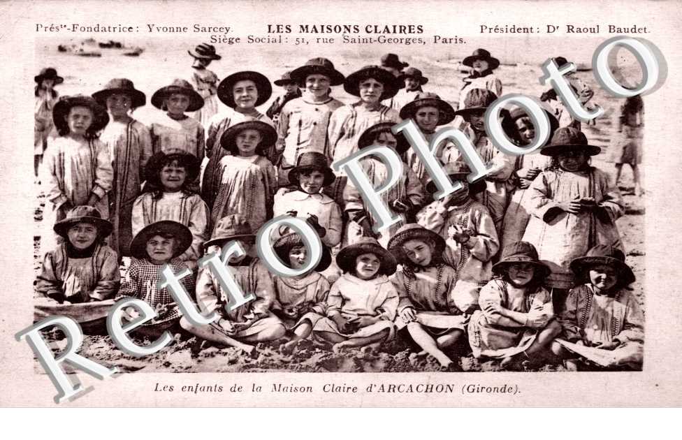 Les enfants de la Maison Claire d'Arcachon