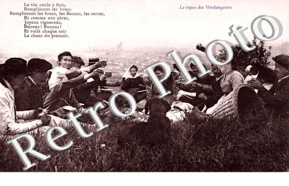 le REPOS DES VENDANGEURS