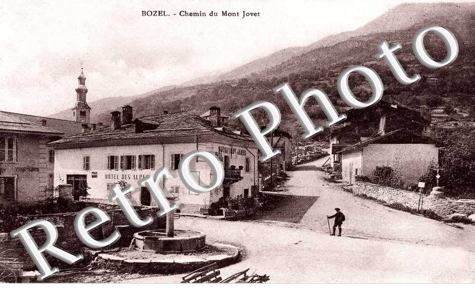 Chemin du mont Jovet - hotel des alpes