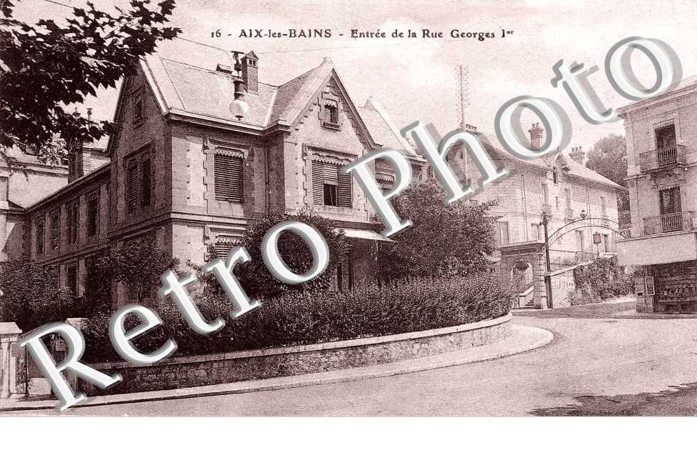 Entrée de la Rue Georges Ier