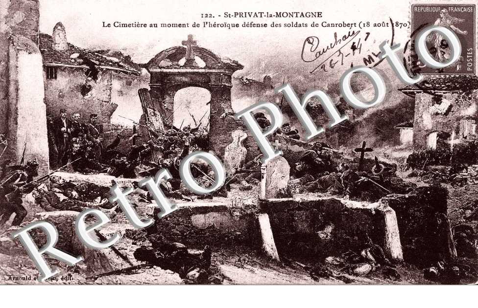 le cimetie le 18 ao 1870