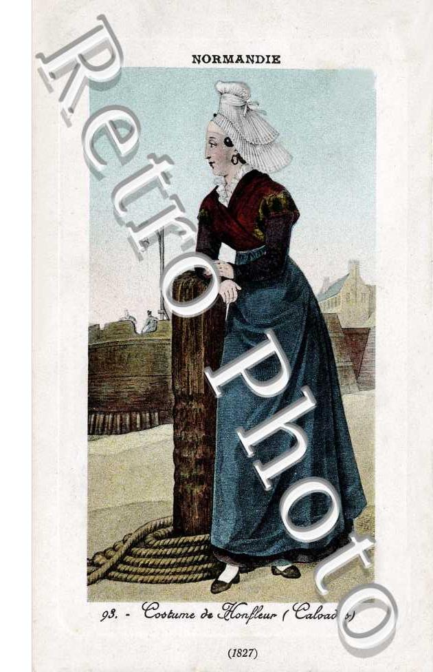 costume de Honfleur 1827