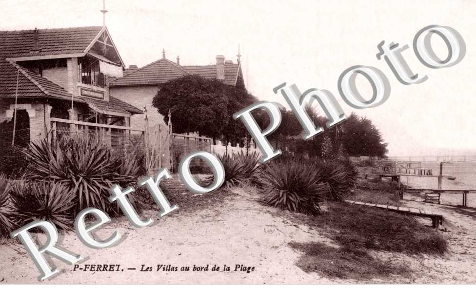 Les villas au bord de la plage