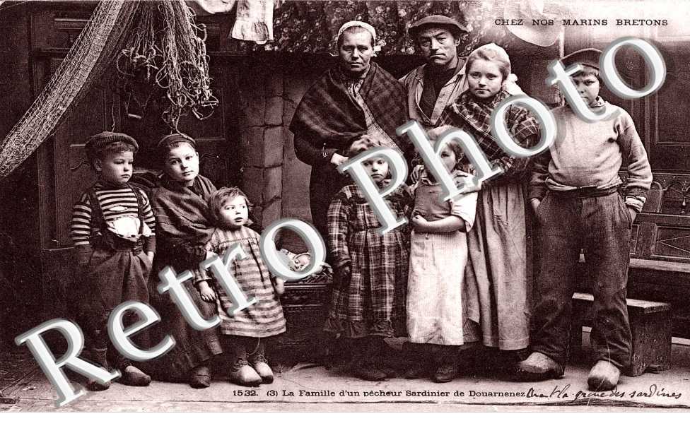 Famille d 'un pecheur sardinier