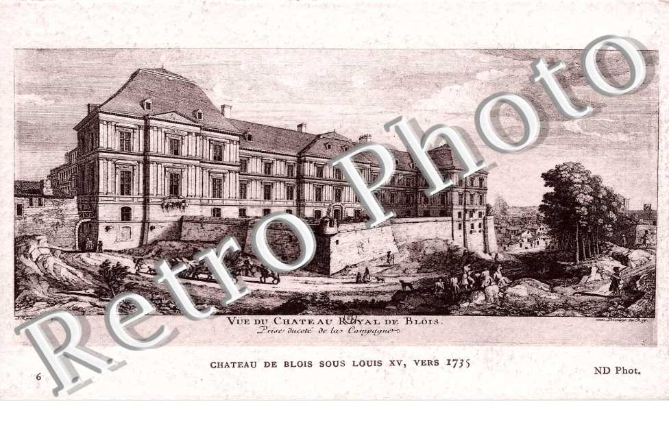 Château de Blois vers 1735