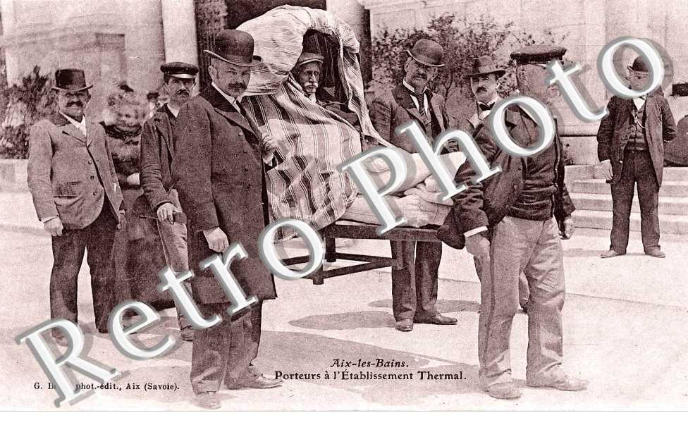 Porteurs a l&#039;etablissement thermal