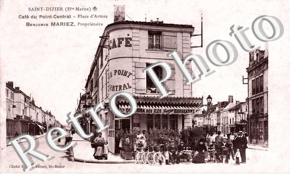 Cafe du Point-Central - place d&#039;armes - Benjamin Mariez proprietaire