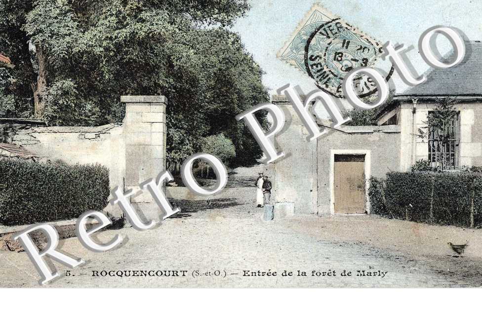 Entree de la Foret de Marly
