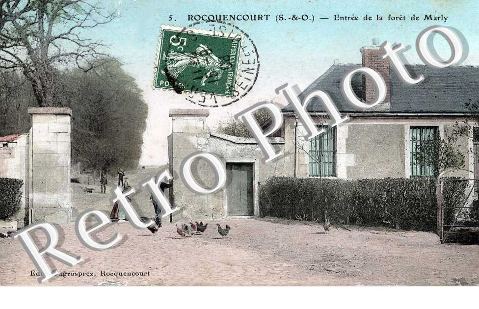 Entree de la Foret de Marly
