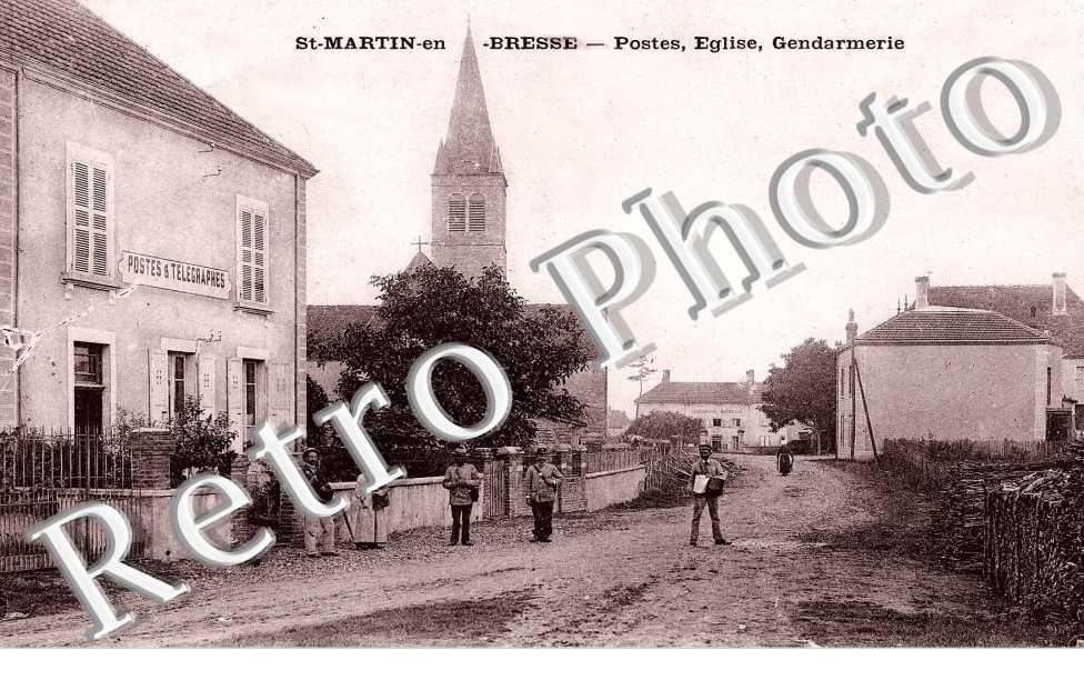 Postes - eglise - gendarmerie