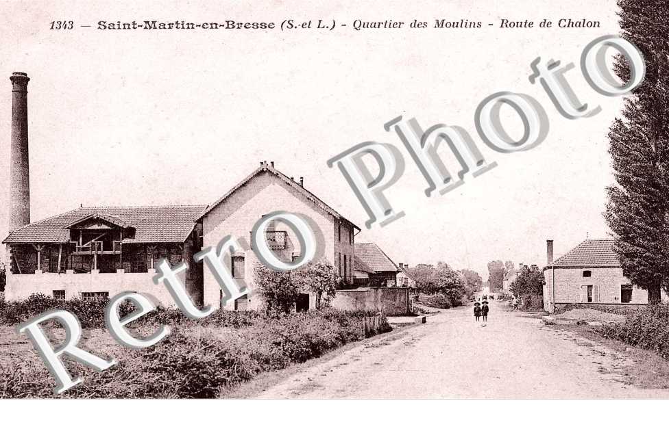 Quartier des Moulins - Route de Chalon