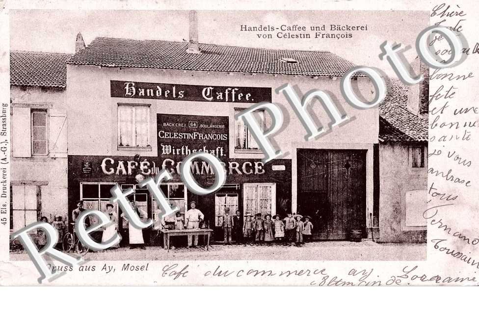 Handels-caffee und backerei Cafe du commerce  Celestin Francois
