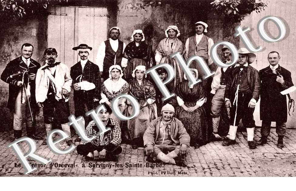 Tresor d&#039;Orceval, derniere Representation de la Troupe de Theatre