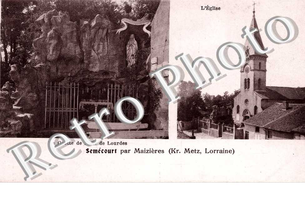 la grotte de Notre-Dame de Lourdes, l&#039;eglise