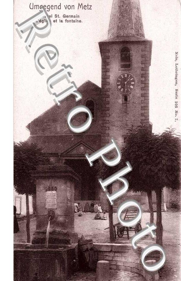 l&#039;eglise et la fontaine