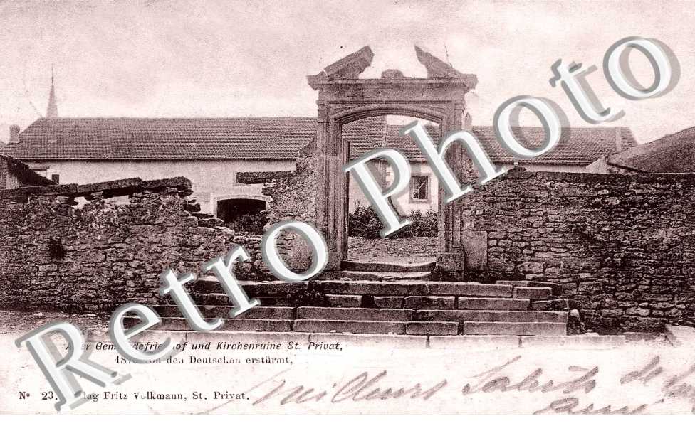 Alter Gemeindefriedehof und Kirchenruine