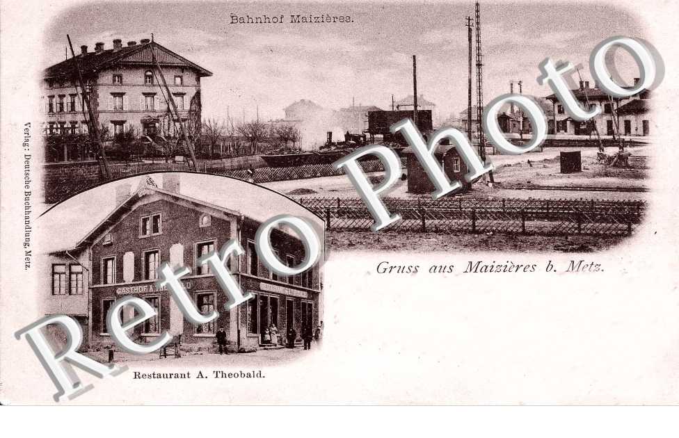 Bahnhof - la gare - Restaurant A. Theobald