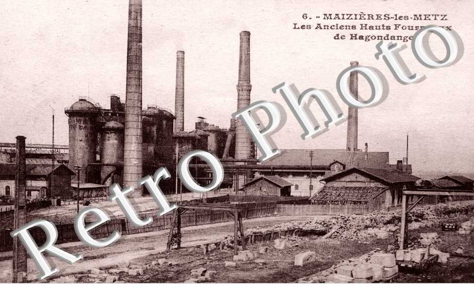 Les anciens hauts fourneaux de Hagondange